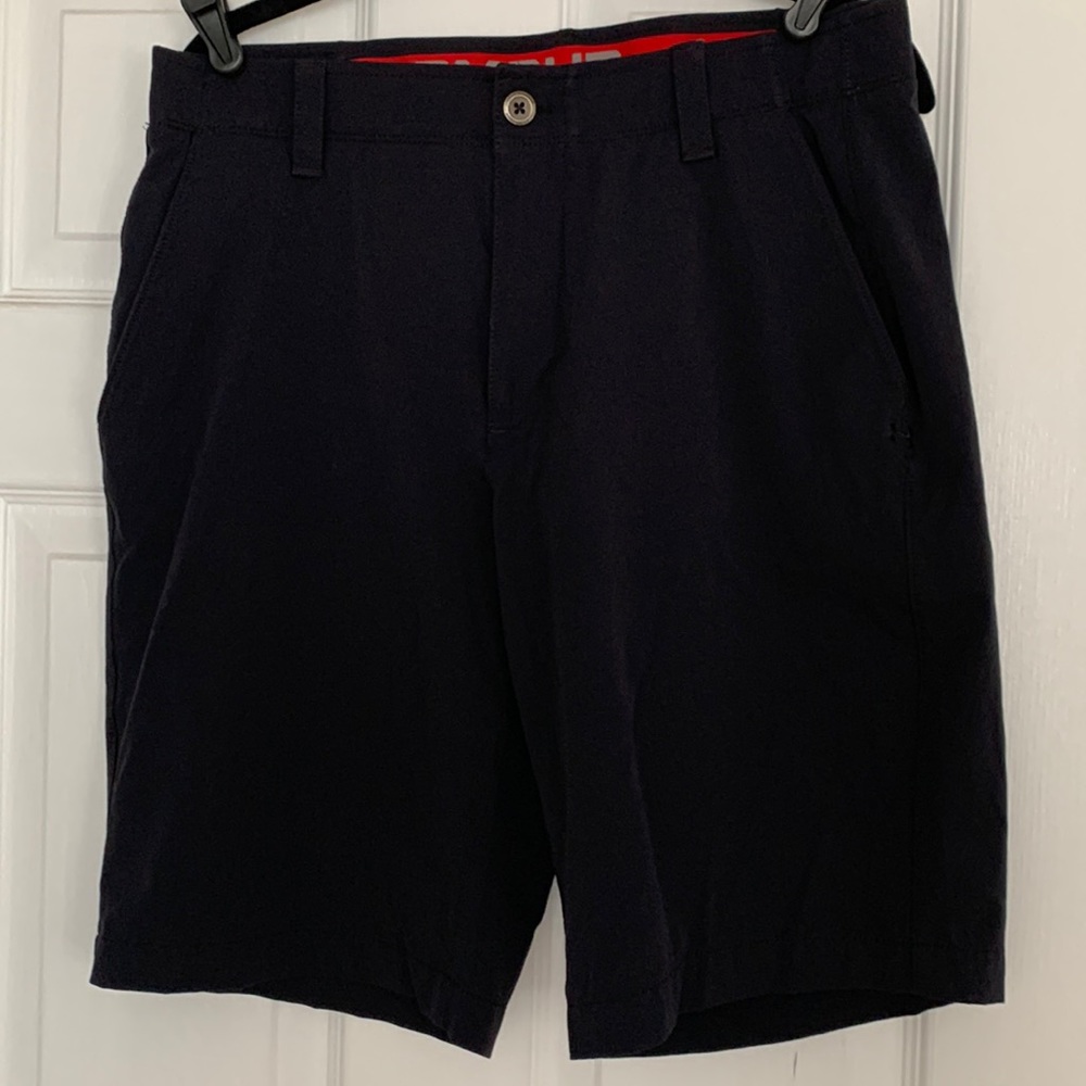 Under Armour Heat Gear Golf Shorts Black